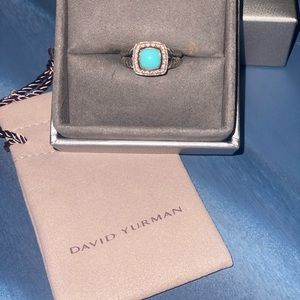 David Yurman Petite Albion Ring with Diamonds